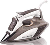 Rowenta 1700-Watt Micro Steam Iron Stainless Steel Soleplate with Auto-Off, 400-Hole, Brown, DW5080 (Limited Edition)