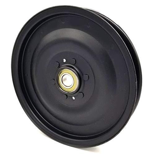 Phoenix Mfg. 8 Inch Flat Dia Flat Idler Pulley Replacement for John Deere TCA20656