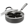 Simply Calphalon Nonstick 4-cup Egg Poacher with Cover