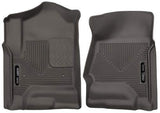 Husky Liners Front Floor Liners Fits 14-18 Silverado/Sierra 1500 Crew/Double Cab