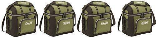 Coleman 9-Can Soft Cooler With Hard LinerGcbsSv, 4 (Green)