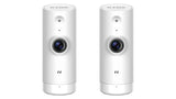 D-Link HD Mini Indoor WiFi Security Camera 2-Pack, Cloud Recording, Motion Detection & Night Vision, DCS-8000LH/2PK, Works with Alexa and Google Assistant