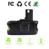 2Pack 6.0Ah 18V Replacement Battery for Ryobi 18V Lithium Battery P102 P103 P105 P107 P108 P109 Ryobi ONE+