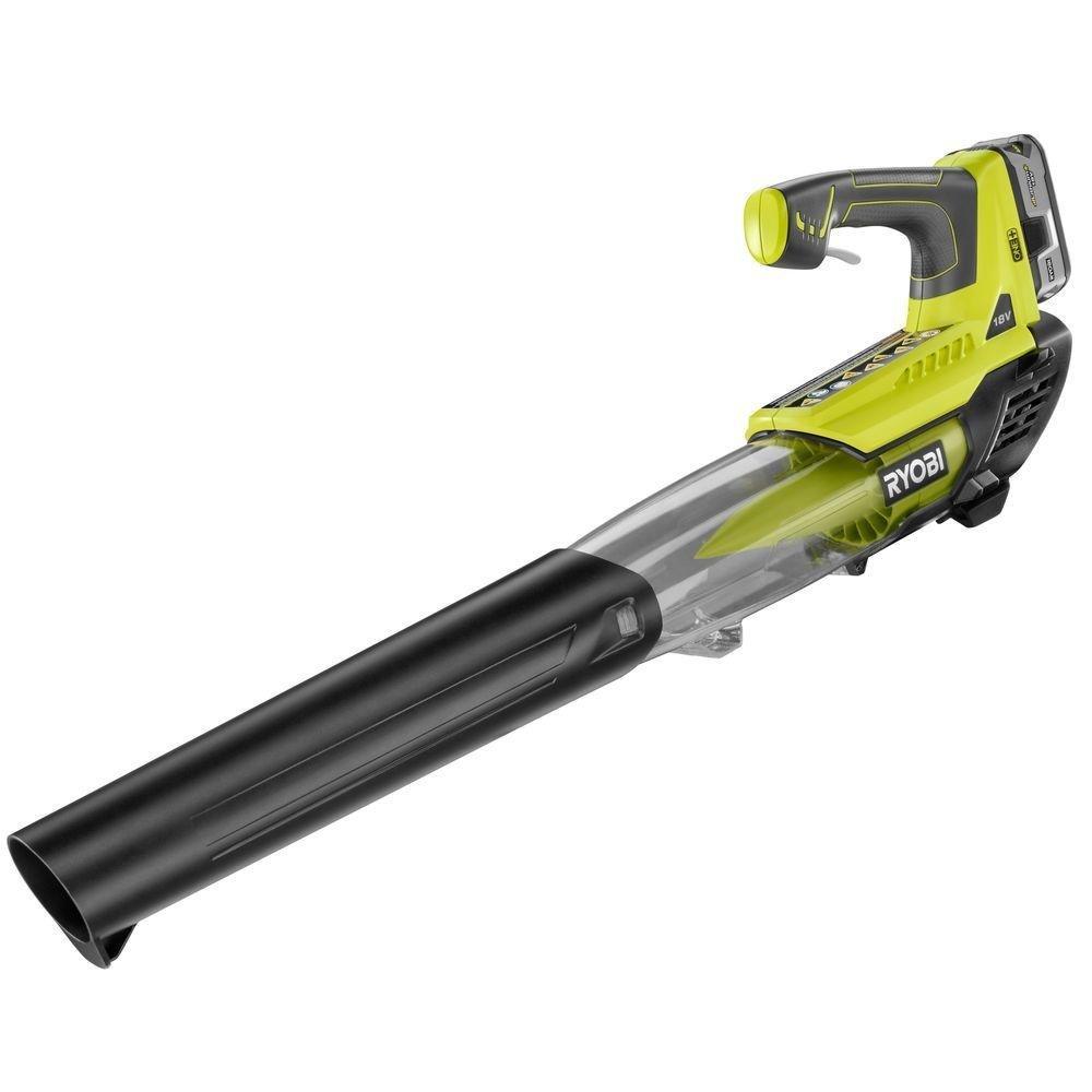 Ryobi ONE+ Lithium+ 100 mph 280 CFM 18-Volt Lithium-Ion Cordless Jet Fan Blower