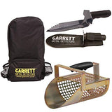 Garrett Backpack + Garrett Metal Sand Scoop + Garrett Edge Digger