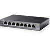 TP-Link 8-Port Gigabit PoE Easy Smart Managed Switch with 55W 4-PoE Ports | Plug and Play | Desktop | Metal | Lifetime | IEEE 802.3af compliant (TL-SG108PE)