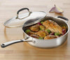 Simply Calphalon 1757697 Stainless Steel 10 piece Cookware Set, Silver