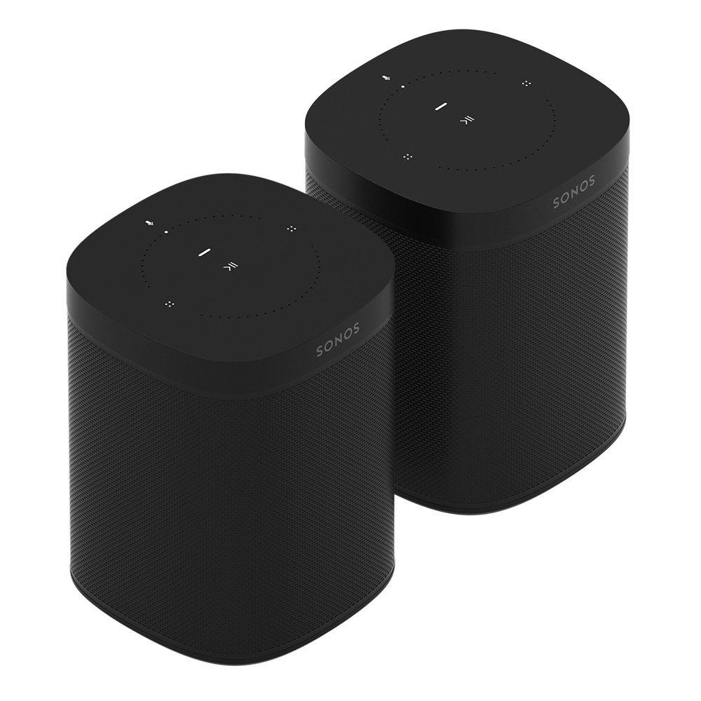 All-new Sonos One - 2-Room Voice Controlled Smart Speaker with Amazon Alexa Built In (Black)