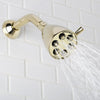 Speakman S-2252-PB-E2 Signature Brass Icon Anystream Adjustable Shower Head, Polished Brass