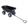 hello world1 650LB Garden Dump Cart Dumper Wagon Carrier Wheel Barrow Air Tires Heavy Duty New