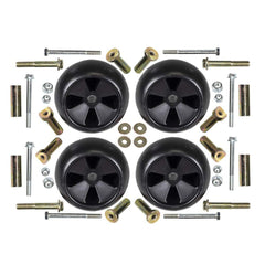 Stens Deck Wheel Kit Replacement for John Deere AM116299 AM133602 M111489 GX355 LT180 737 757 4 Pack