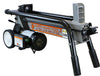 Dirty Hand Tools | 100481 | 5 Ton Electric Horizontal Log Splitter | 25 Second Cycle Time | Hydraulic Fluid Included