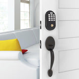 Yale Security YRD216ZW20BP Real Living Assure Lock Push Button Deadbolt with Z-Wave, Oil Rubbed Bronze