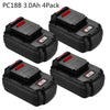 4Pack 3.0Ah NI-CD Replacement for Porter Cable 18V Battery PC18B PCC489N PCMVC PCXMVC