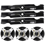 8TEN Deck Spindle Blade Kit Set Combo 50