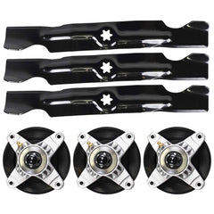 8TEN Deck Spindle Blade Kit Set Combo 50