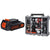 BLACK+DECKER LBXR20 20-Volt MAX Extended Run Time Lithium-Ion Cordless To with BLACK+DECKER BDCDMT1206KITC Matrix 6 Tool Combo Kit with Case