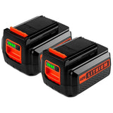 LBXR36 2.5 Lithium Battery for Black & Decker, 40V Max Battery for B&D LBX36 LBX2040 TC220 LHT2436 LSW36 LST136 LCC140 Series Cordless Power Tool for Black and Decker 40V 36V Batteries(2 Pack)