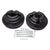 Husqvarna 954050501 Tractor Wheel Weights, Pair 62-Pound Total Weight