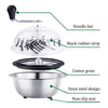 Growtent Garden Bowl Trimmer 16 Inch Cutting Hydroponic Bud Leaf and Flower with Upgraded Gears