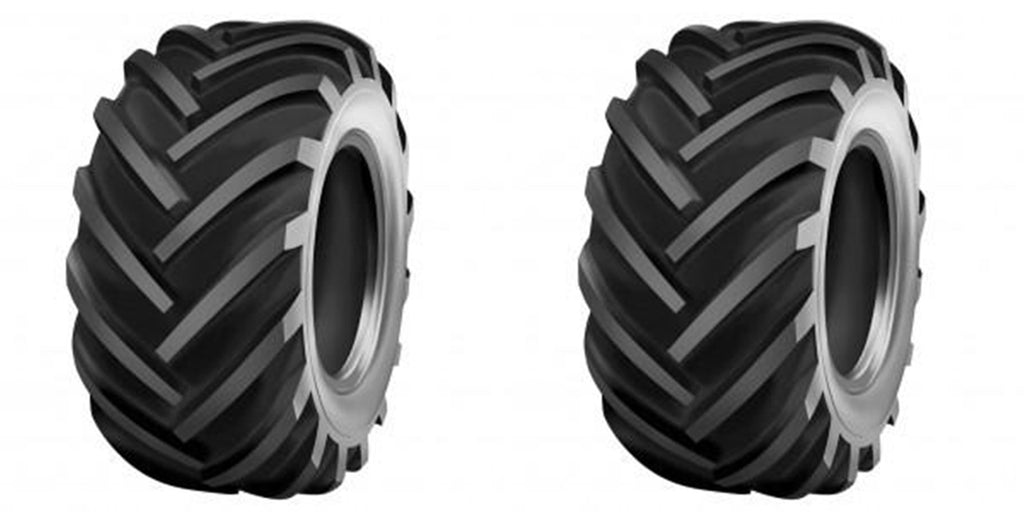 DEESTONE D408 Two 26X12.00-12 26x12-12 Industrial/Utilty Lug Tires 10 ply Rated Heavy Duty