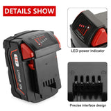 2PACK 4.0Ah Lithium Ion Replacement Battery for 18V Milwaukee M18 Series Cordless Power Tools 48-11-1840 48-11-1820 48-11-1850