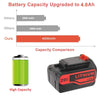 2 Pack 4.0Ah 20V Replacement Lithium Battery for Black and Decker 20Volt Max LBXR20 LB20 LBX20 LBXR2020 LBX4020 LB2X4020-OPE LBXR20-OPE Power Tools