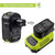 Replacement for Ryobi 18V Battery 6.0Ah Lithium Ion ONE+ Plus P102 P103 P104 P105 P107 P108 P109 P122 Cordless Tools 2Pack