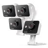 Zmodo Wireless Two-Way Audio Home Security Camera (4 Pack) Smart HD WiFi with Night Vision