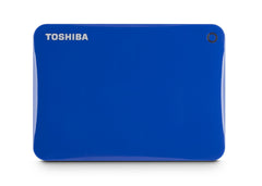 Toshiba Canvio Connect II 1TB Portable Hard Drive, Blue (HDTC810XL3A1)