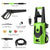 Seesii Electric Pressure Washer 3000PSI 1800W Power Washer, 1.85GPM High Pressure Washer, Professional Washer Cleaner with 4 Interchangeable Nozzles