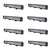 4D Light Bar,Eyourlife Fish Eye 180W 4D Lens Spot Beam Off Road Work Light Bar With Waterproof For Jeep Atv Utv Driving Headlight Pods (8 Pc)