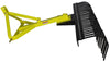 Titan Attachments Landscape Rock Rake 3 Point Soil Gravel Lawn Tow Behind Compact Tractor 5ft York