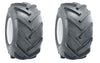 AL Two 15x6.00-6 15x600-6 R1 Lug Super Traction Tires Lawn Tractor Heavy Duty 6 Ply Rated