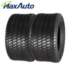 Set of 2 20x10-10 20x10.00-10 Turf Tires for Lawn & Garden Mower 4 Ply
