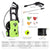 Homdox Power Washer 2600 PSI Electric Pressure Washer 1.6 GPM High Pressure Washer with Power Nozzle Gun and Spray Gun for Car, Garden, Patio (Green)