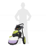 Sun Joe SPX4500 2500 PSI MAX 1.48 GPM High Performance Motor Electric Pressure Washer, Green