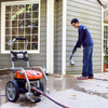 Yard Force PSI Brushless Electric Pressure Washer with Adjustable Pressure and BONUS Turbo Nozzle - YF2200BL