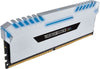 CORSAIR Vengeance RGB 32GB (4x8GB) DDR4 3200MHz C16 Desktop Memory - White