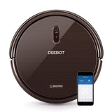 ECOVACS DEEBOT N79S Robotic Vacuum Cleaner with Max Power Suction,  Up to 110 min Runtime, Hard Floors and Carpets, Works with Alexa, App Controls, Self-Charging, Quiet