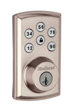 Kwikset 98880-004 SmartCode 888 Smart Lock Touchpad Electronic Deadbolt Door Lock with Z-Wave Plus Featuring SmartKey Security in Satin Nickel