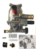 New Pumps-n-More Excell Replacement Pump XR2500 XR2600 XC2600 EXHA2425 XR2625 Pressure Washer Pump Kit with Garden Hose QC and Pressure QC Hose Adapters