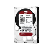 WD Red 6TB NAS Hard Drive - 5400 RPM Class, SATA 6 Gb/s, 64 MB Cache, 3.5