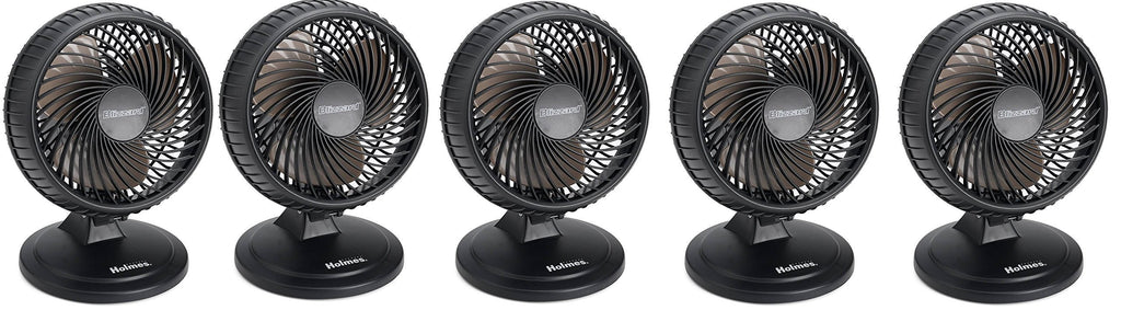 Holmes Lil Blizzard 8 Inch mWuWxo Oscillating Table Fan (5 Units)