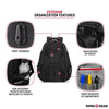 SWISSGEAR Travel Gear 1900 Scansmart TSA Laptop Backpack Black/Black